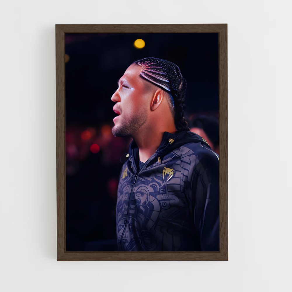 Poster Brian ortega dreadlocks – affiche MMA (vue 5)